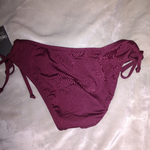 Mossino Wine color bikini bottom hipster - Picture 4 of 4